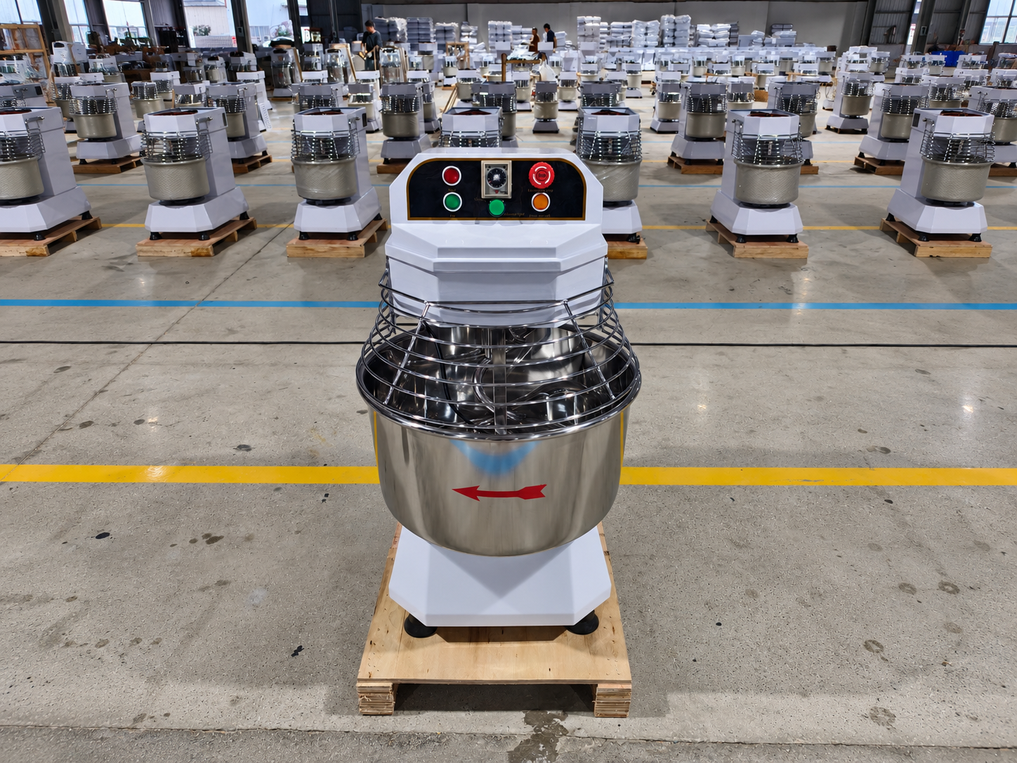 Dough mixers